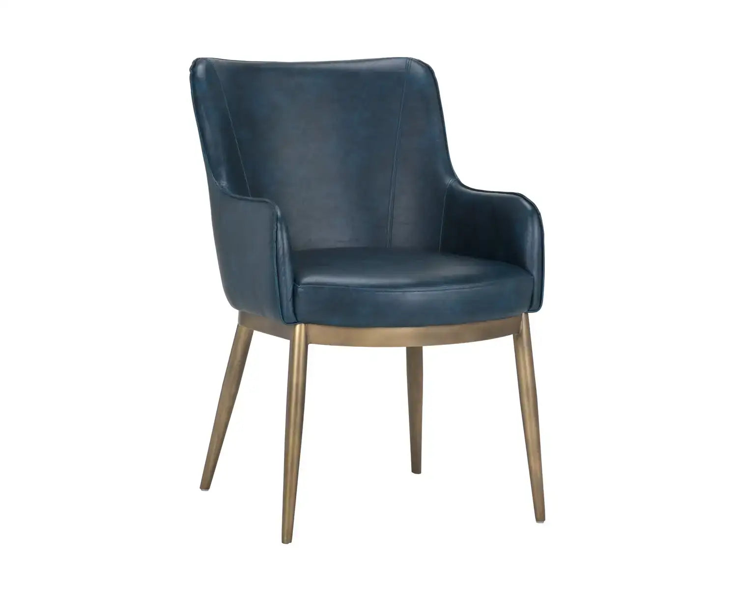 Sunpan FRANKLIN DINING ARMCHAIR - VINTAGE BLUE - Dining Chairs