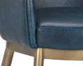 Sunpan FRANKLIN DINING ARMCHAIR - VINTAGE BLUE - Dining Chairs
