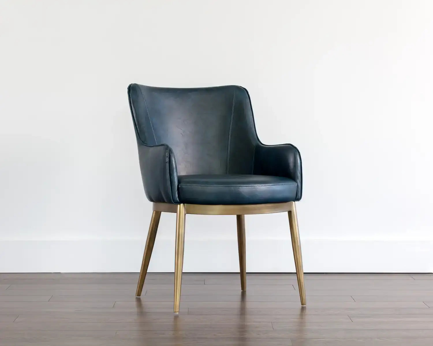 Sunpan FRANKLIN DINING ARMCHAIR - VINTAGE BLUE - Dining Chairs