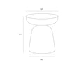 Sunpan LUCIDA END TABLE - Outdoor Furniture