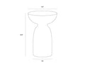 Sunpan GOYA END TABLE - Outdoor Furniture