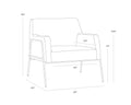 Sunpan CYBIL LOUNGE CHAIR - Lounge
