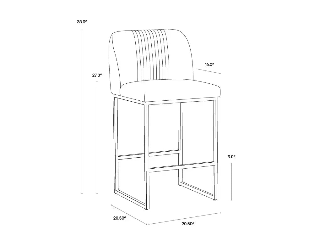 Sunpan, NEVIN COUNTER STOOL, BENCHES, OTTOMAN & STOOLS
