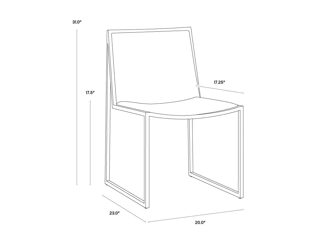 Sunpan BLAIR DINING CHAIR - Dining Chairs