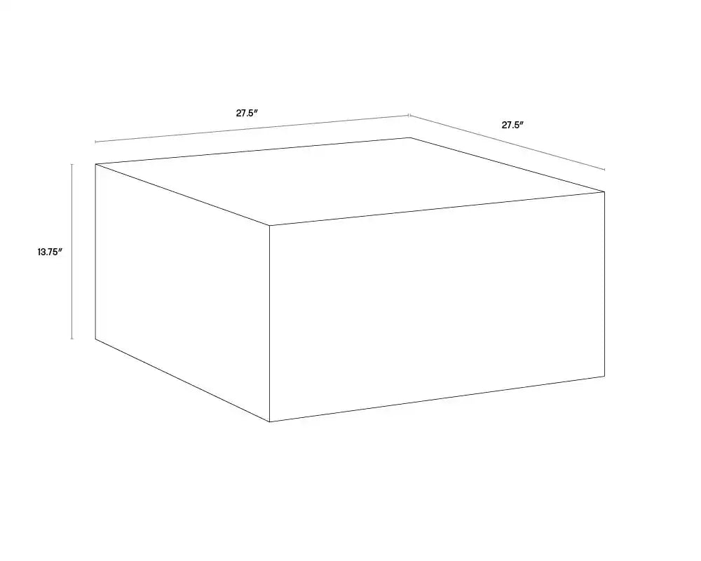 Sunpan KYSON COFFEE TABLE - Outdoor Furniture