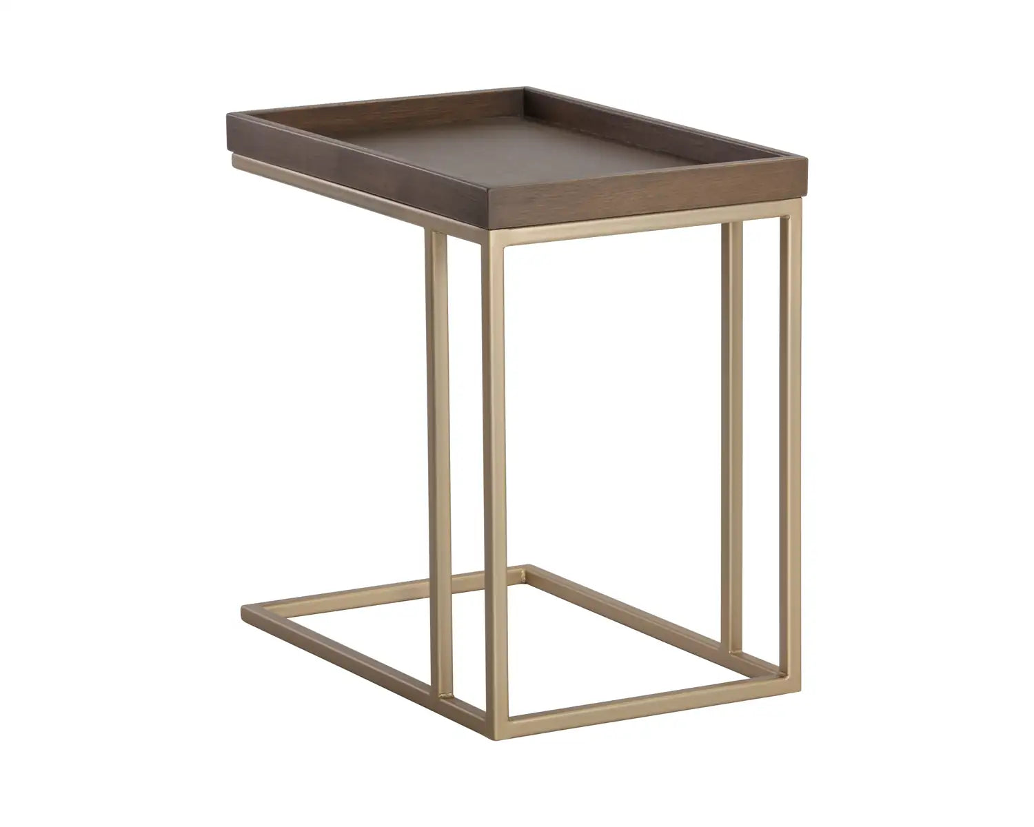 Sunpan ARDEN C-SHAPED SIDE TABLE - Side