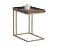 Sunpan ARDEN C-SHAPED SIDE TABLE - Side
