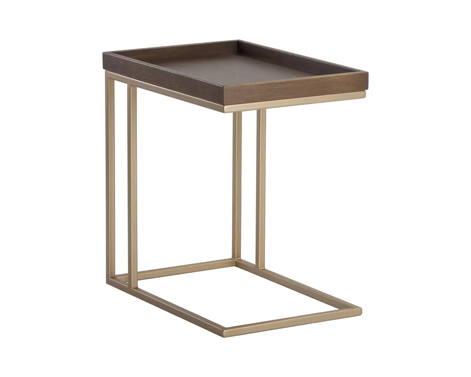 Sunpan ARDEN C-SHAPED SIDE TABLE - Side