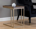 Sunpan ARDEN C-SHAPED SIDE TABLE - Side