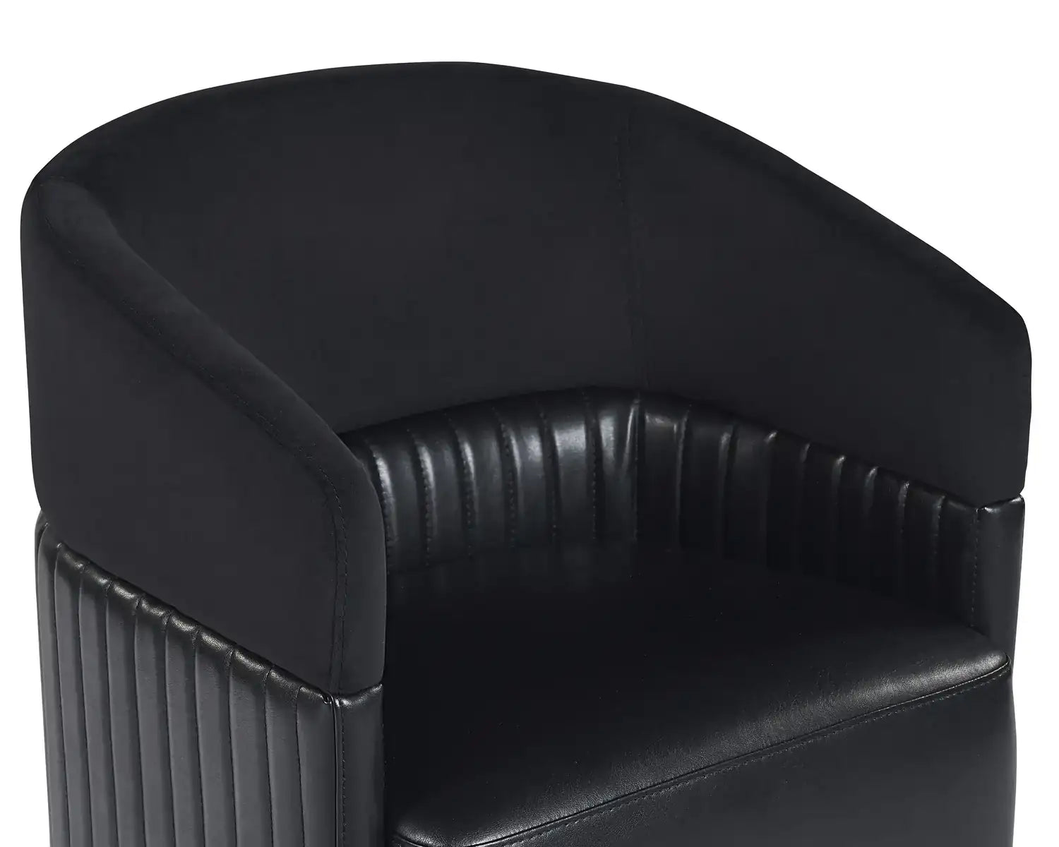 Sunpan GENVAL WHEELED LOUNGE CHAIR - Dining Chairs