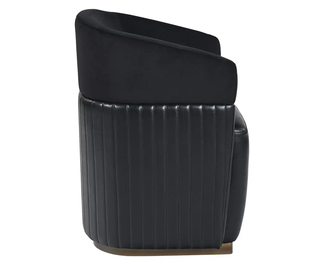 SUNPAN GENVAL WHEELED LOUNGE CHAIR - Dinning Chairs