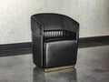 Sunpan GENVAL WHEELED LOUNGE CHAIR - Dining Chairs