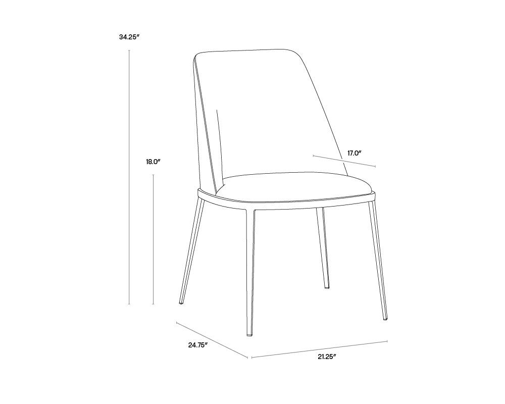 Sunpan DOVER DINING CHAIR - Dining Chairs