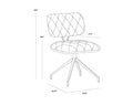 SUNPAN VIRTU SWIVEL DINING CHAIR - Dining Chairs
