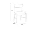 SUNPAN, MADISON DINING CHAIR, DINING CHAIRS