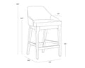 Sunpan, KACE COUNTER STOOL, BENCHES, OTTOMAN & STOOLS