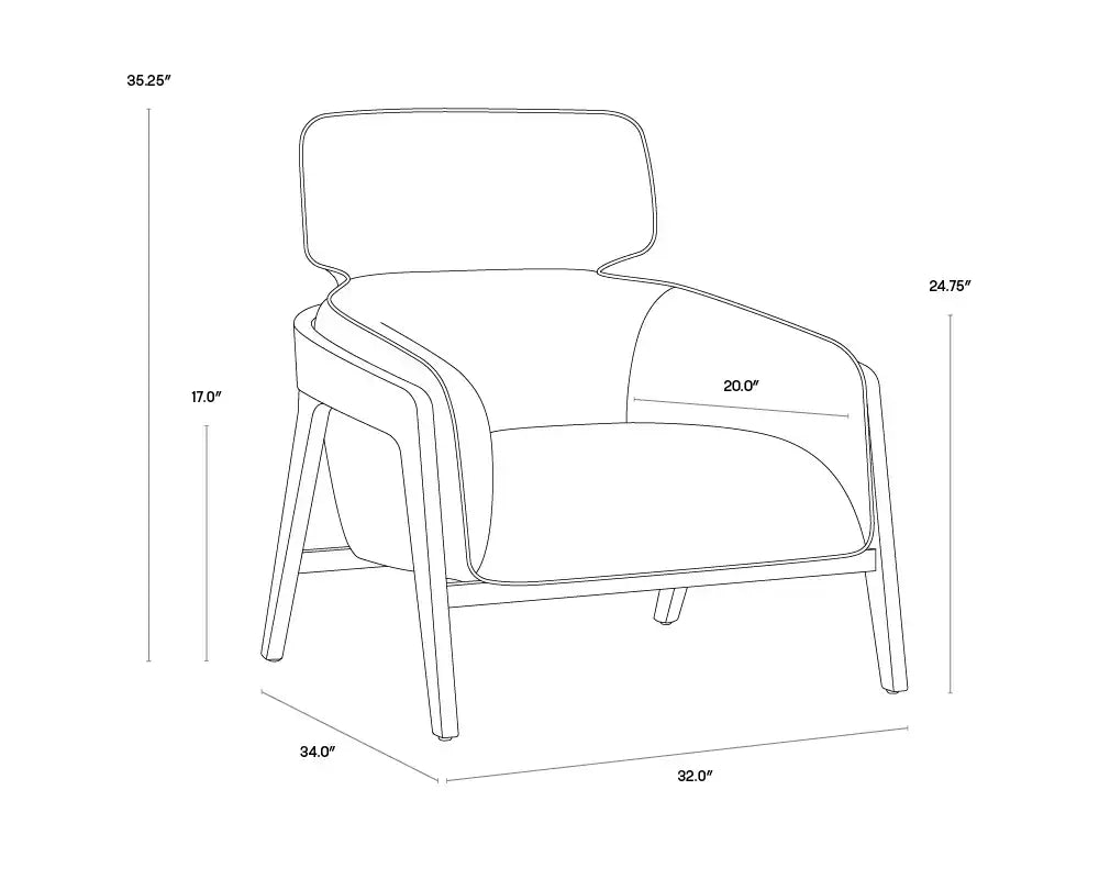 SUNPAN MAXIMUS LOUNGE CHAIR - Lounge