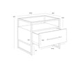 SUNPAN VENICE NIGHTSTAND - Nightstands