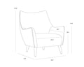 Sunpan SORREL LOUNGE CHAIR - Lounge