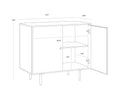 SUNPAN ARLINGTON SIDEBOARD - Side