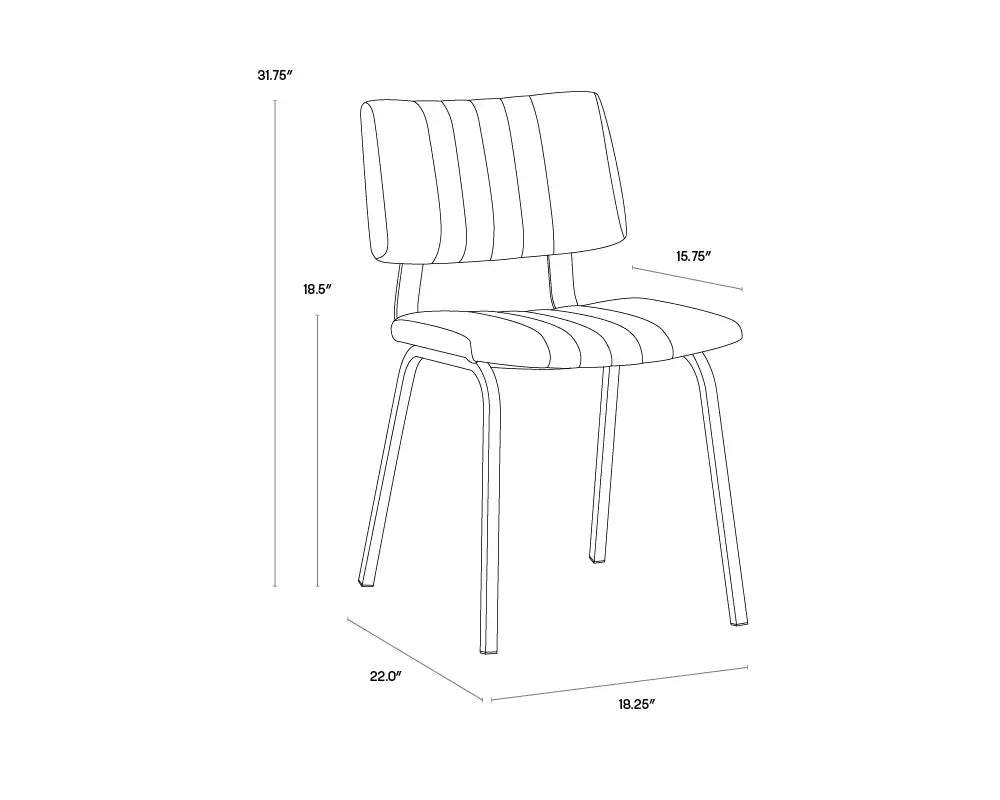 Sunpan BERKLEY DINING CHAIR - Dining Chairs
