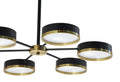 Sunpan, OSWIN CHANDELIER, CHANDELIER LIGHT