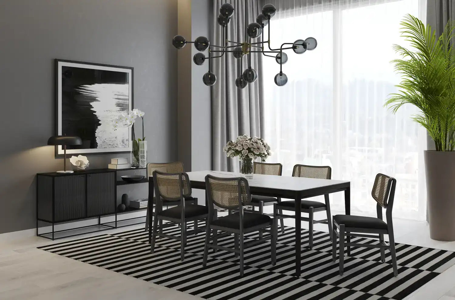 Sunpan QUEENS DINING TABLE - Dining Tables