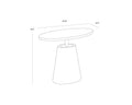Sunpan KADIN SIDE TABLE - Outdoor Furniture