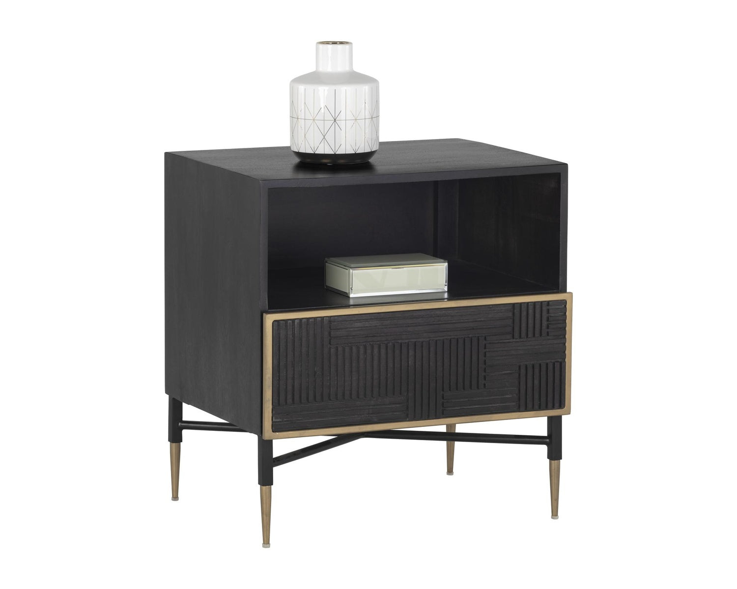 SUNPAN, MARKWOOD NIGHTSTAND, NIGHTSTANDS