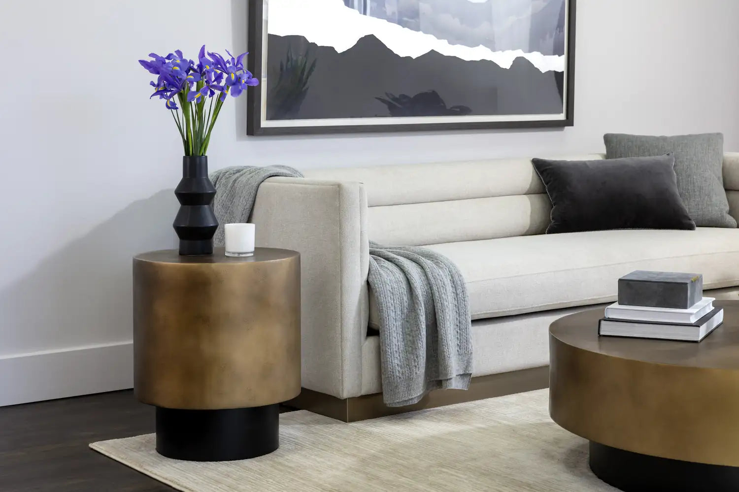 Sunpan BERNABY END TABLE - Side