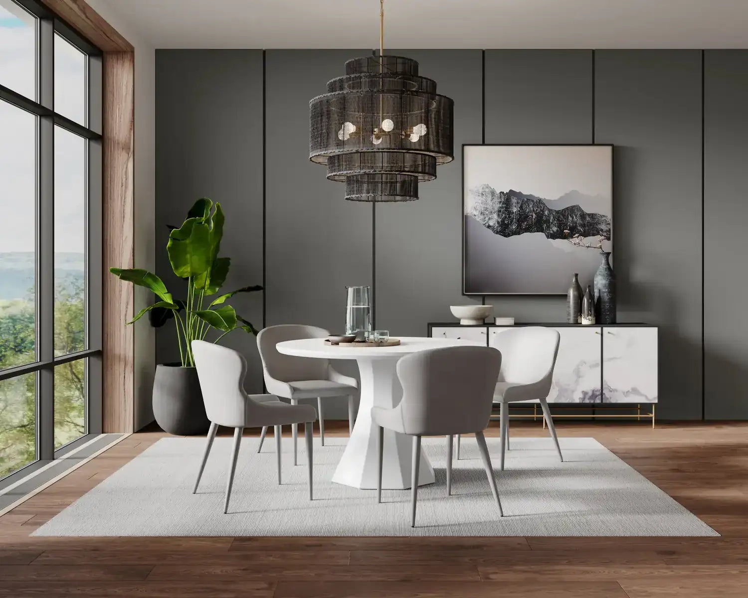 Sunpan EVORA DINING CHAIR - Dining Chairs