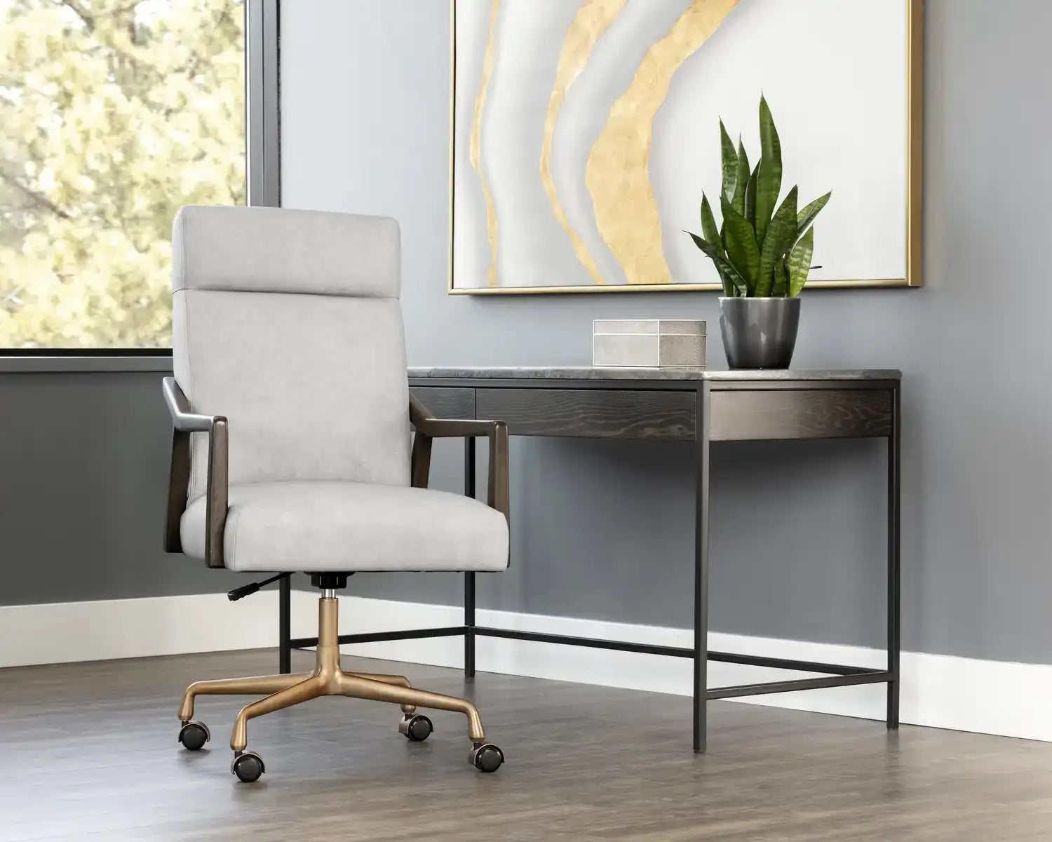 Sunpan, COLLIN OFFICE CHAIR, BENCHES, OTTOMAN & STOOLS