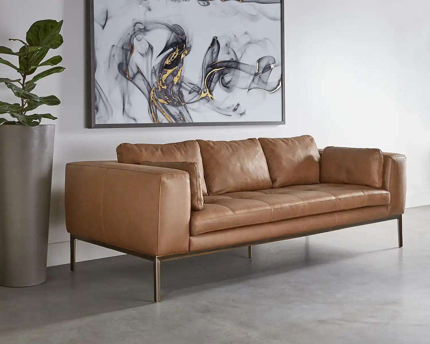 Sunpan BURR SOFA - Sofa