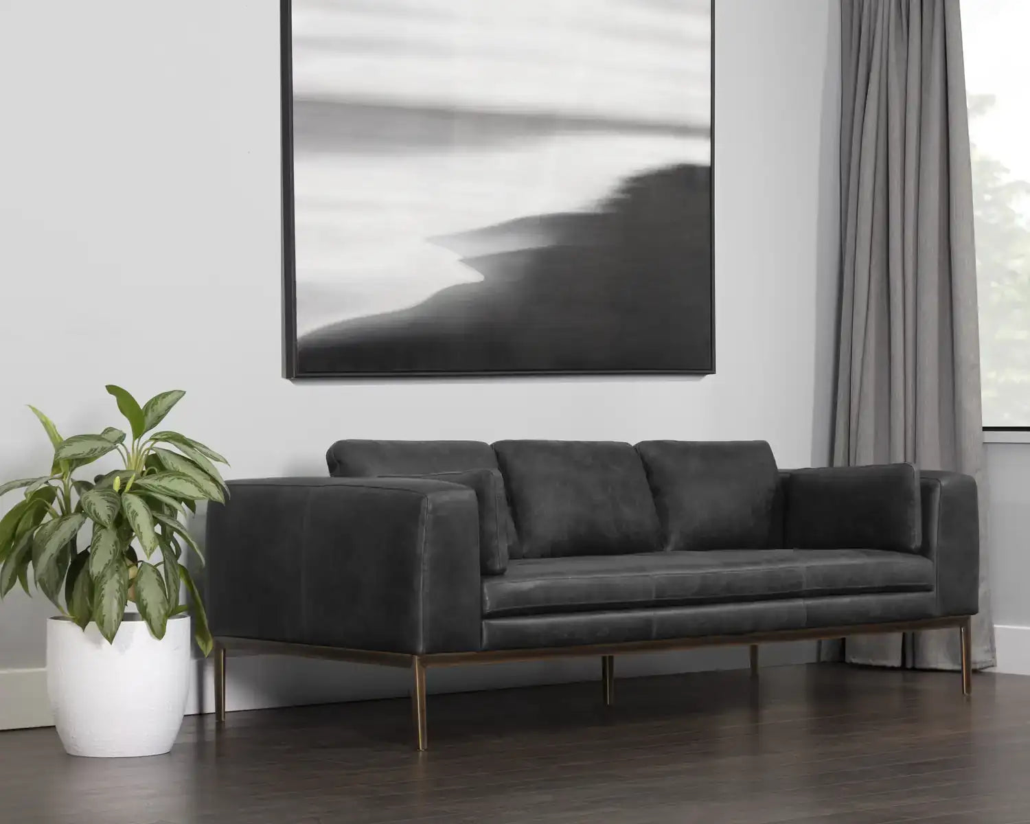 SUNPAN BURR SOFA - Sofa