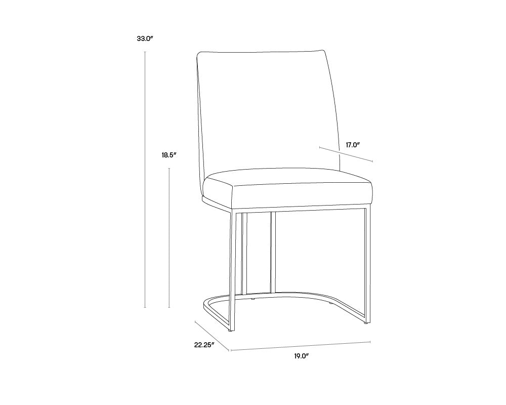 Sunpan RAYLA DINING CHAIR - Dining Chairs