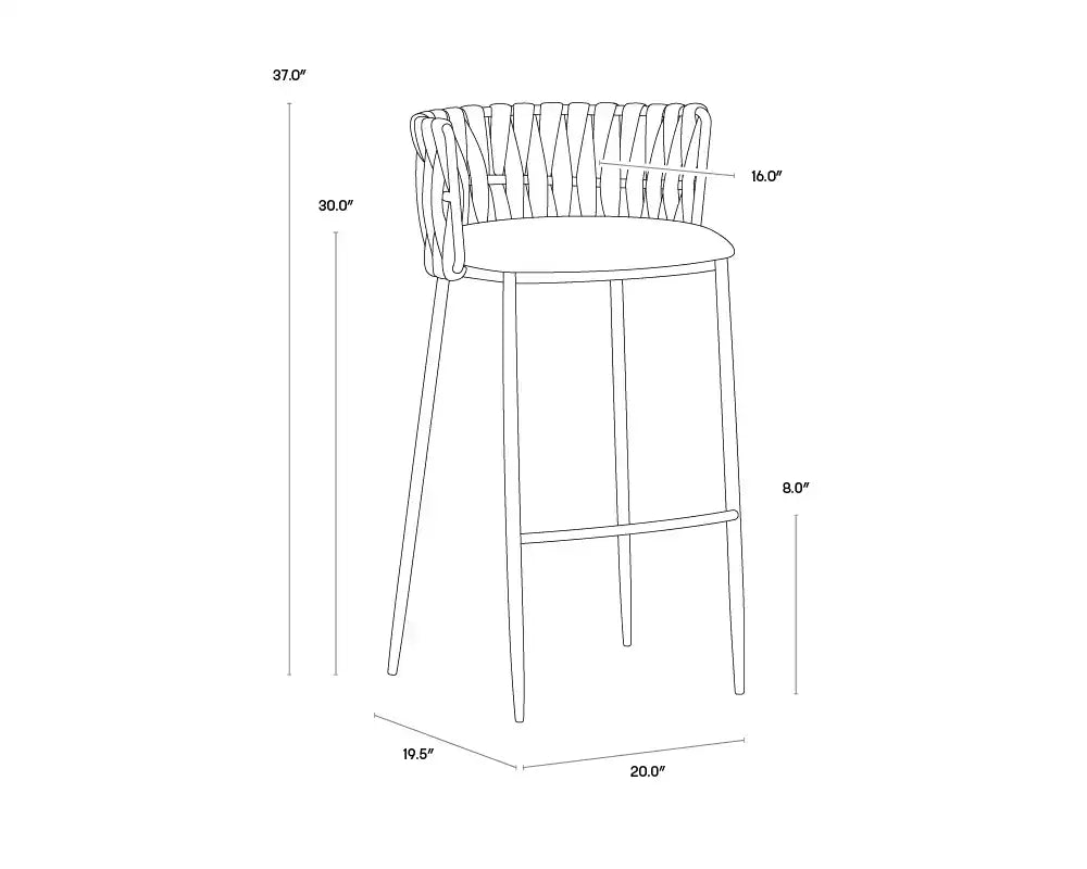 SUNPAN SARAI BARSTOOL - Bar Stools