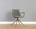 SUNPAN ANDRES SWIVEL DINING ARMCHAIR - Dining Chairs