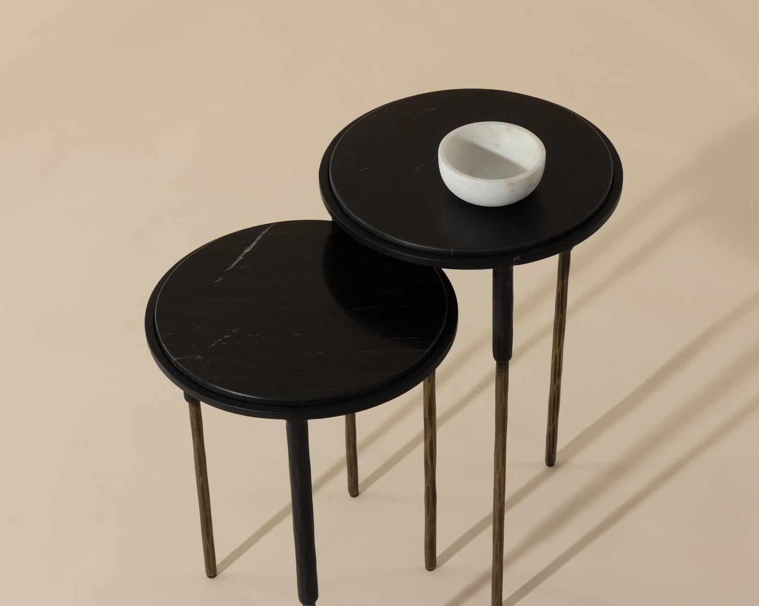 Sunpan KYRIE NESTING END TABLES (SET OF 2) - Side