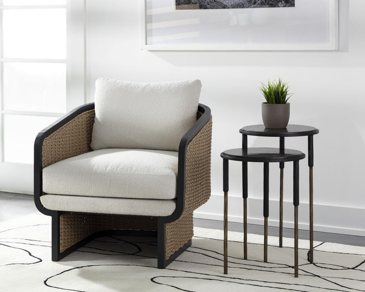 Sunpan KYRIE NESTING END TABLES (SET OF 2) - Side