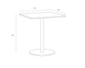 Sunpan ENCO BISTRO TABLE - Dining Tables