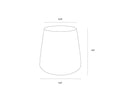 Sunpan ARIES END TABLE - Outdoor Furniture