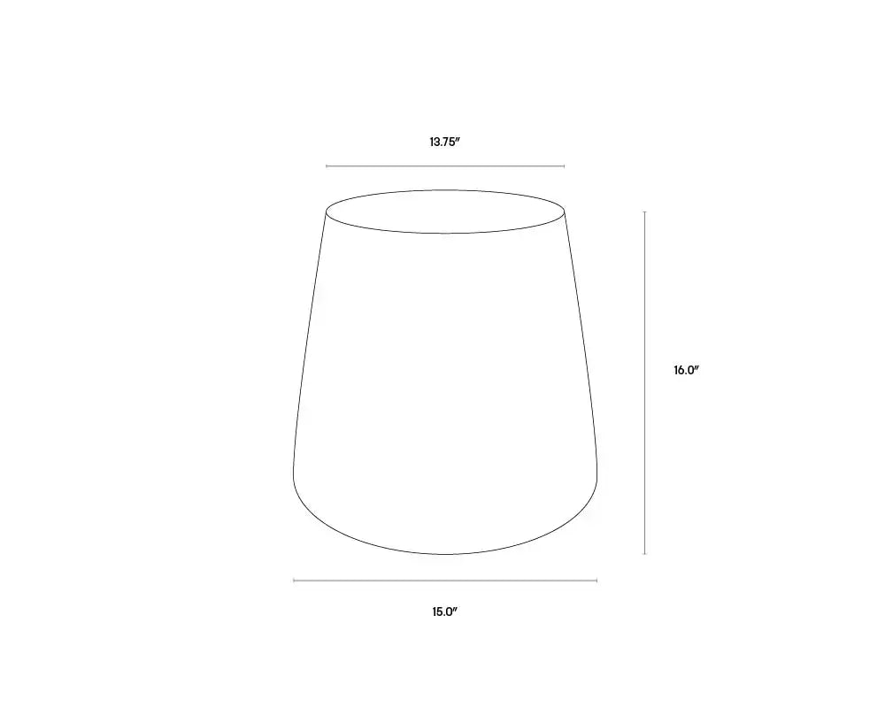 Sunpan ARIES END TABLE - Outdoor Furniture