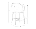 Sunpan, CARTER COUNTER STOOL, BENCHES, OTTOMAN & STOOLS