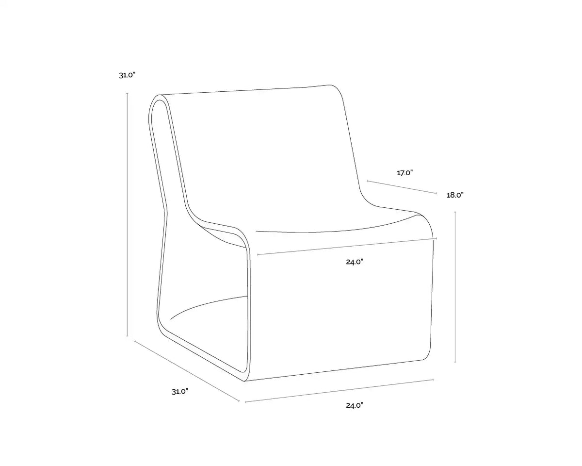 Sunpan ODYSSEY LOUNGE CHAIR - Outdoor Furniture