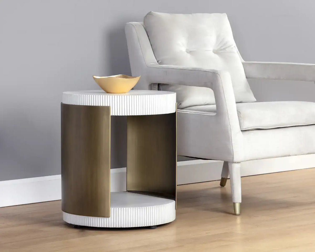 Sunpan CAVETTE END TABLE - Outdoor Furniture