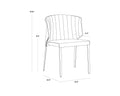 SUNPAN ZAYDEN DINING CHAIR - Dinning Chairs