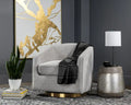 Sunpan HAZEL SWIVEL LOUNGE CHAIR - Lounge