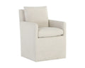 SUNPAN GLENROSE WHEELED DINING ARMCHAIR - Dining Chairs