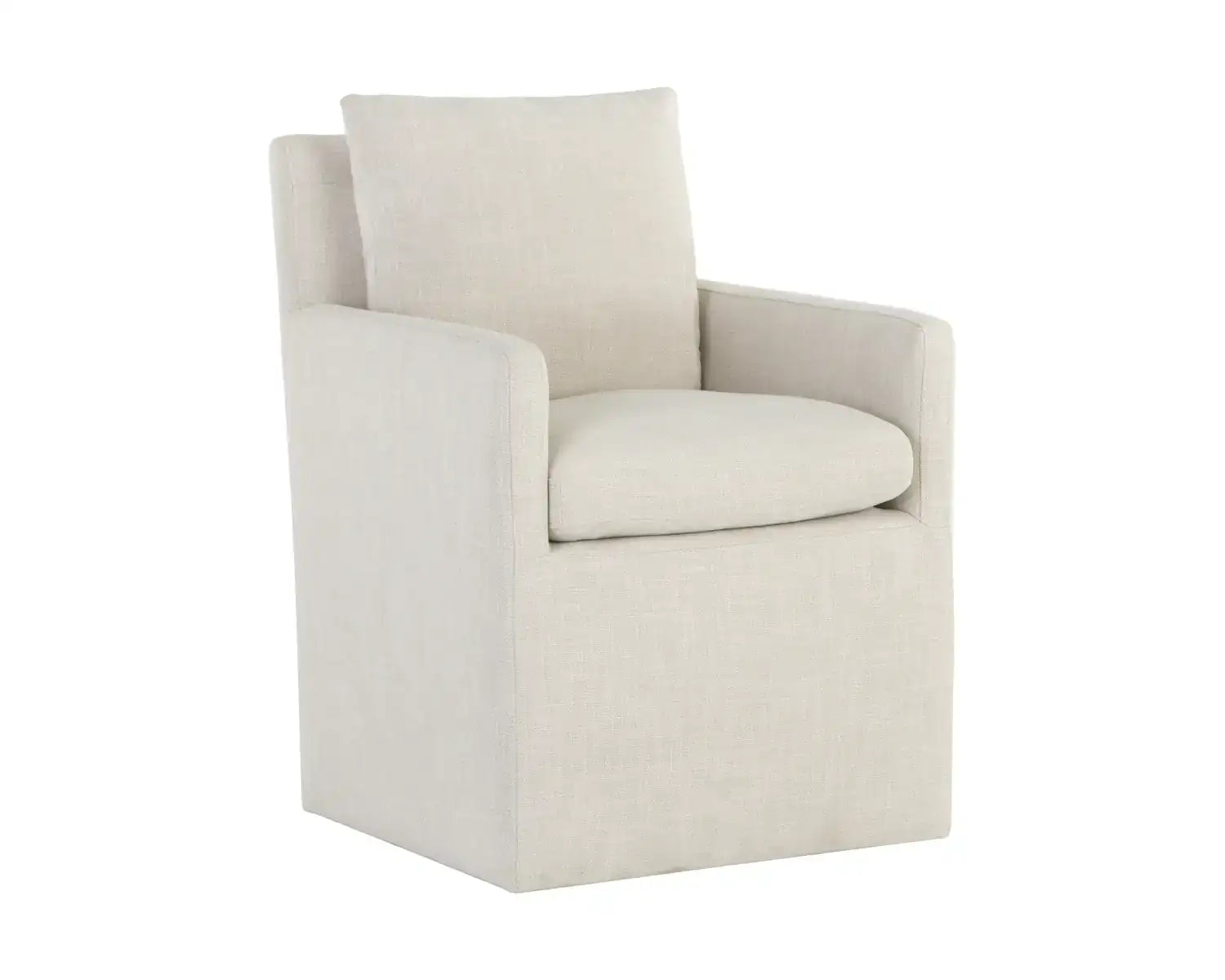 SUNPAN GLENROSE WHEELED DINING ARMCHAIR - Dining Chairs