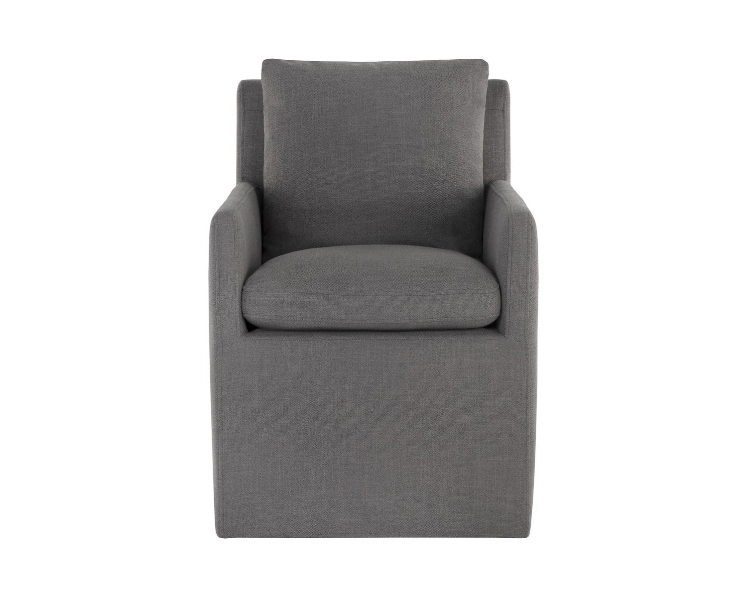 SUNPAN GLENROSE WHEELED DINING ARMCHAIR - Dining Chairs